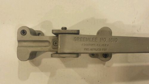 Greenlee 1810 1/2&#034; emt off-set conduit kicker for sale