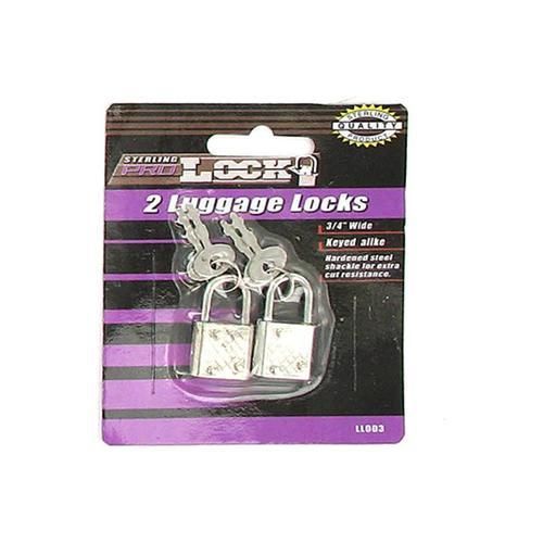 Luggage locks with keys sterling for sale