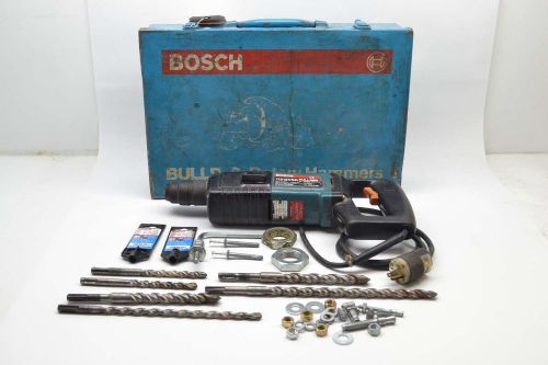 Bosch 11212vsr bulldog rotary hammer drill 115v-ac 4a amp b390015 for sale