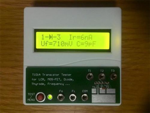 M328 transistor tester can be measured LCR / transistor / MOSFET / SCR , etc