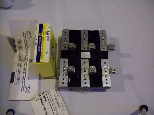 Square d 9999 sf-2 fuse block kit for size 2 type s combination starters for sale