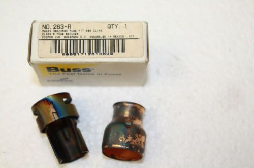 BUSSMANN 263-R Fuse Reducer 30A/250V - LOT OF 9