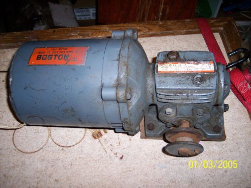 Boston Gear GE Electric Motor and Gearbox