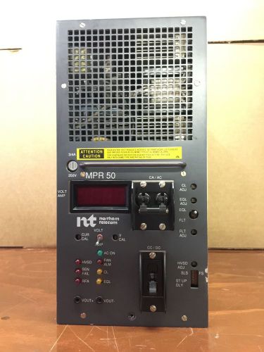 Nortel NT5C07AB REL D17R Helios 50/48 MPR50 Rectifier -48 Volts 50 Amps Telecom