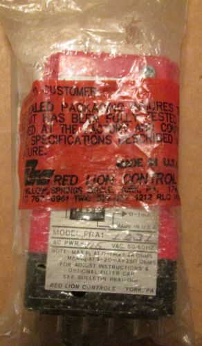 NEW NOS Red Lion PRA1-1031 Pulse Rate To Analog Converter 115VAC 50/60Hz