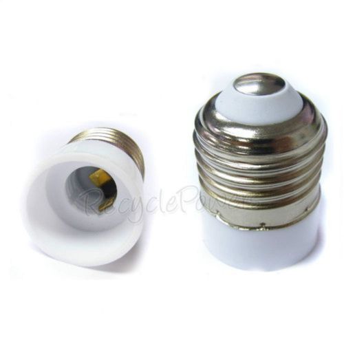 5 Light Lamp Bulb Adapter Converter E14 to E27 Globe