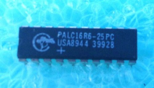 LOT OF 50 CYPRESS PALC16R6-25PC CMOS PROGRAMMABLE ARRAY LOGIC IC&#039;s