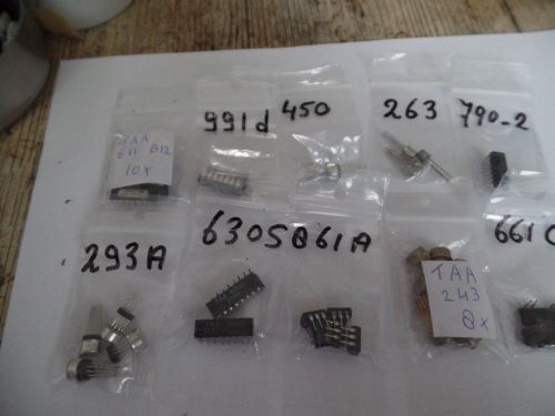 45  ic,s  taa243  taa293a taa861a taa790-2 ++  15 different see discription for sale