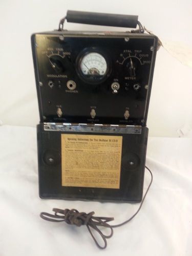 OSCILLATOR BC-376-H PACKARD - BELL SIGNAL CORPS US ARMY AIRCRAFT HELICOPTER