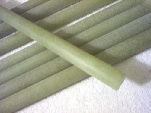 Lot of 10 round rods stock 9 3/4&#034; x  .675 electrical grade fiberglass for sale