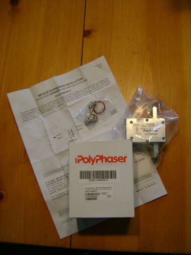 Polyphaser DGXZ+06NFNF-A 800MHZ-2500MHZ-FREE SHIPPING!
