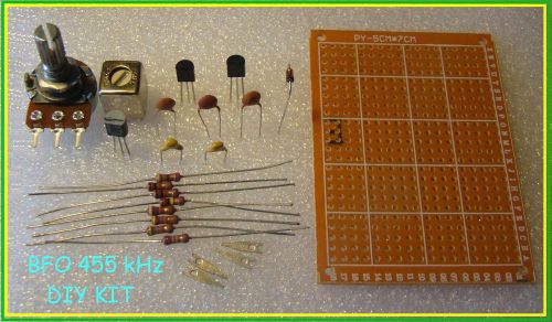 External BFO DIY Kit 455 kHz Beat Frequency Oscillator SSB CW Short Wave Radio