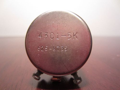 Clarostat 43C1 5k Ohm 625-8735 Potentiometer
