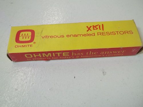 OHMITE 0607 270-100M-40  RESISTOR *NEW IN A BOX*