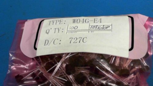 45-pcs diode/rectifier gen semi w04ge4 04ge4 for sale