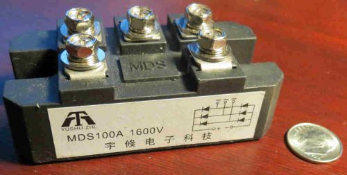 100a 1600v  3 phase bridge diode rectifier mds-100a for sale