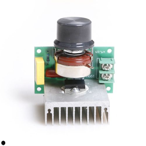 3800W AC220 Voltage Regulator Dimming Speed Temperature Controller Thermostat