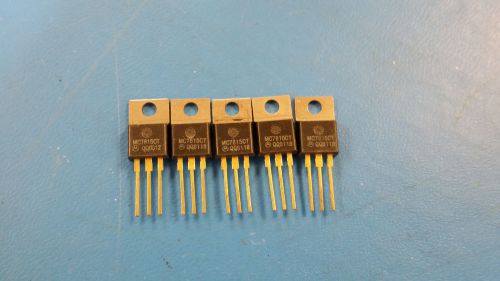 (5 PCS) MC7815CT MOTOROLA  LDO Regulator Pos 15V 1A 3-Pin(3+Tab) TO-220