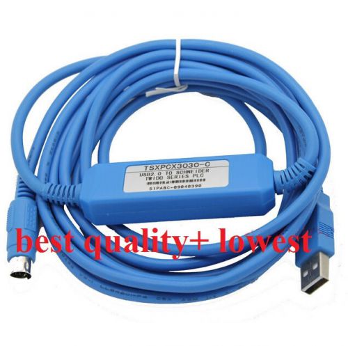 Tsxpcx3030-c for schneider modicon tsx plc usb 2.0 programming plc cable for sale