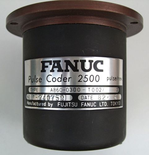 Fanuc Pulse Coder 2500 A860-0300-T002/3 Encoder Fujitsu Fanuc LTD.