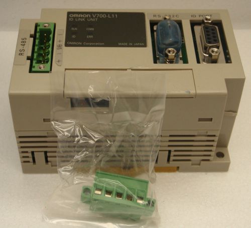 Omron V700-L11, ID ID Link Unit +/-24VDC, RS-232 Inerface with RS-485 Interface