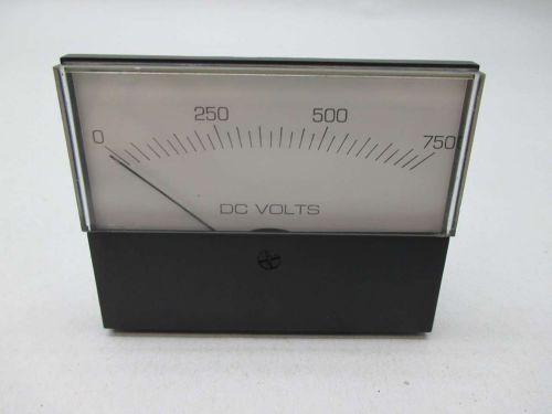 MODUTEC RT35-DVV-750 0-750 DC VOLTS 800V-AC METER D468129
