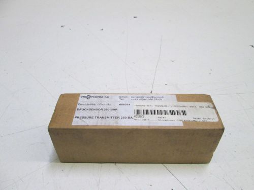VISCOTHERM PRESSURE TRANSMITTER 006014 *NEW IN BOX*