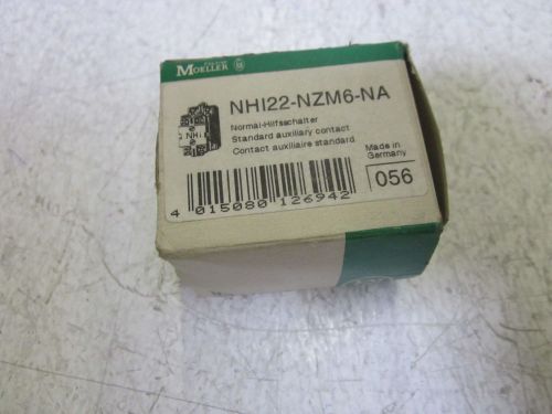 MOELLER NH122-NZM60NA CIRCUIT BREAKER  *NEW IN A BOX*