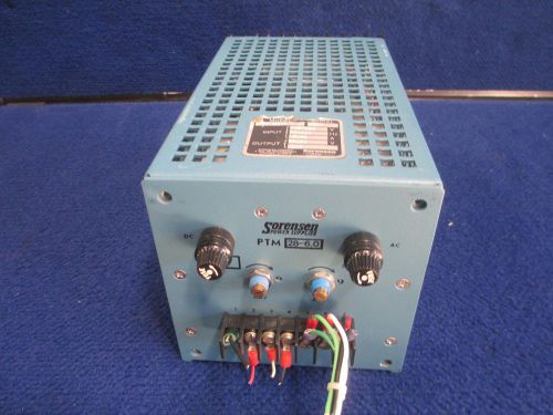 #m230 sorensen ptm 28-6.0 power supply for sale