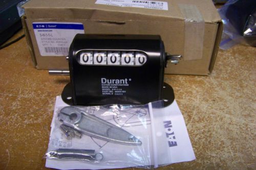 NEW Durant-Eaton 5-H-1-1-L Stroke Counter 5 Digit