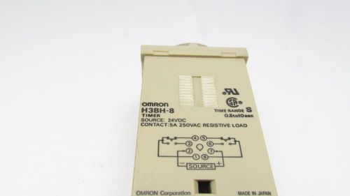 OMRON H3BH -8 TIMER POWER OFF DELAY