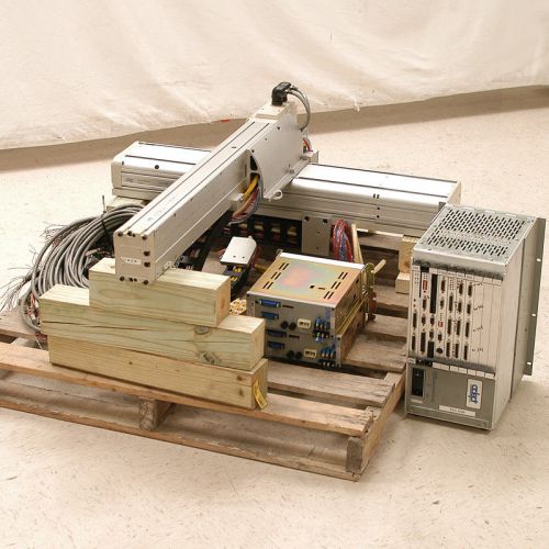 Adept 90400-20055 55cm linear 2 axis xy robot module +controller and 300w drives for sale