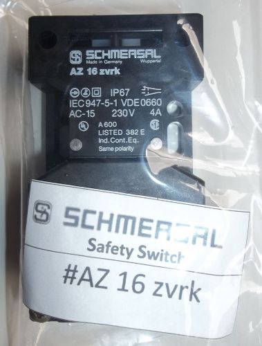 Schmersal # AZ16ZVRK Industrial Safety interlock switch, Below Wholesale Price