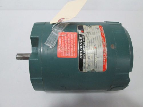 New reliance p56h1338p zg ac 1/2hp 230/460v-ac 1725rpm fr56c 3ph motor d277132 for sale