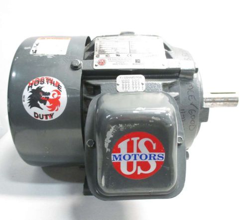 New us motors t393a 3hp 208-230/460v-ac 1765rpm 182t 3ph ac motor d428529 for sale