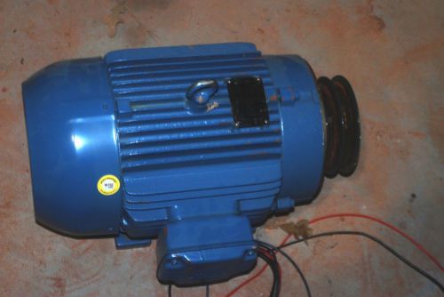 WEG  10hp electric  motor- Every Good Condition - Dual voltage- 1800 RPM