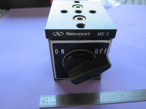 NEWPORT MB-3 MAGNETIC BASE OPTICS TESTED WORKING OK