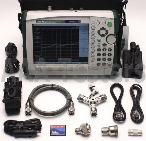 Anritsu umts master mt8220a base station &amp; spectrum analyzer w/ option 35 for sale