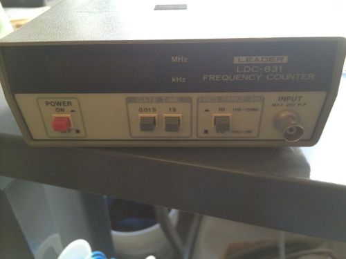 Leader Frequency Counter LDC-831
