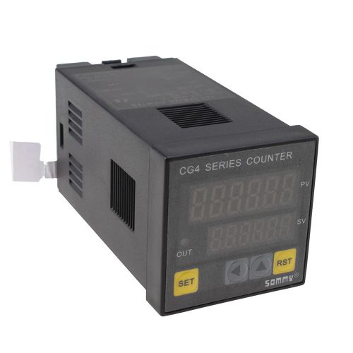 2014 NEW DIN Digital Counter 100-240V Relay US SELLER Free shipping