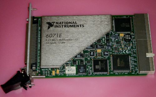 *tested* national instruments ni pxi-6071e 64-channel high-speed analog inputs for sale