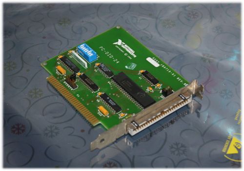 NATIONAL INSTRUMENTS PC-DIO-24 PARALLEL I/O 8bit CARD                 (A2-BOX.C)