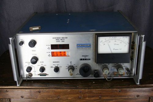 Fairchild Model EMC-10 Interference Analyzer 20CPS-50KC Ham Radio Working