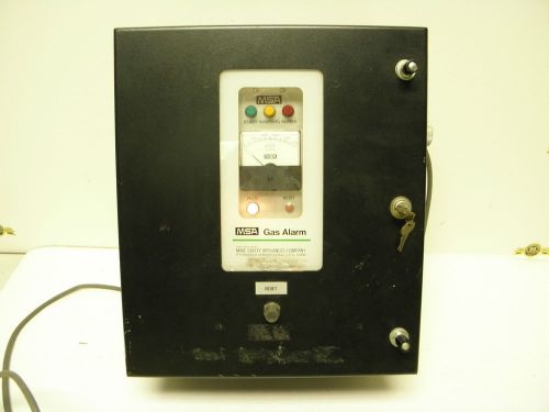 MSA Mine Safety Appliance Company Instrument Division GAS ALARM SGP 8721 L Rev 8
