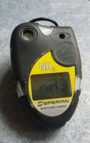 Sperian toxipro ammonia (nh3) single-gas detector for sale