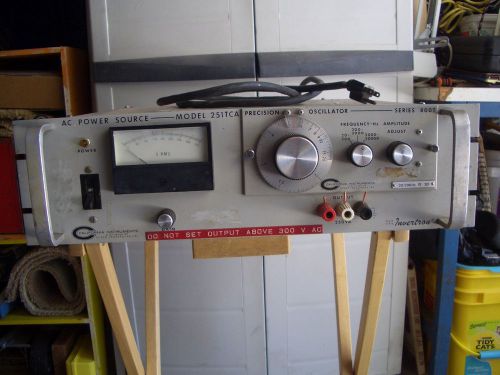 California instruments 251tca with 800t precision oscillator plug-in for sale