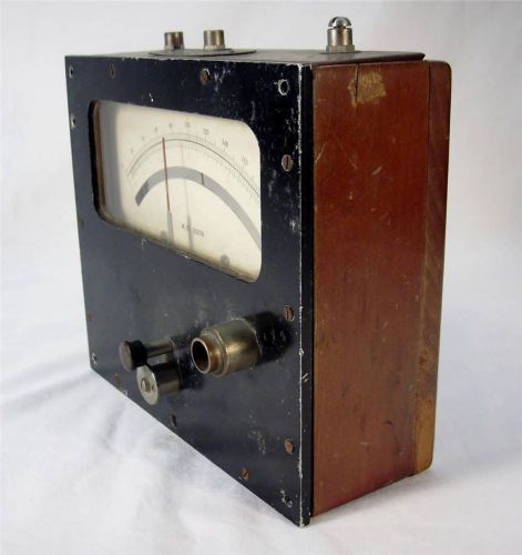 Antique weston ammeter model 508 gauge meter steampunk art industrial pat 1901 for sale