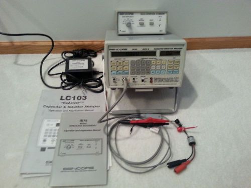 Sencore lc102 auto-z capacitor-inductor analyzer test leads and rs232 interface for sale