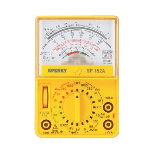 A.W. Sperry SP-15A Handheld Analog Multimeter