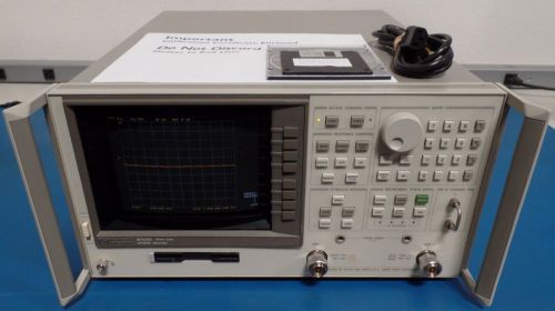 Hp agilent keysight 8753d network analyzer 30khz-3ghz w/ accessories calibrated for sale